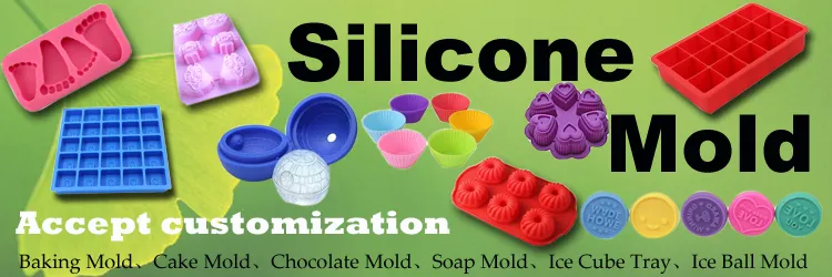 FDA Silicone Mold Custom Heart Shape Soap Mould Bakeware Candy Cake Mold for Baking (XY-CM-382)