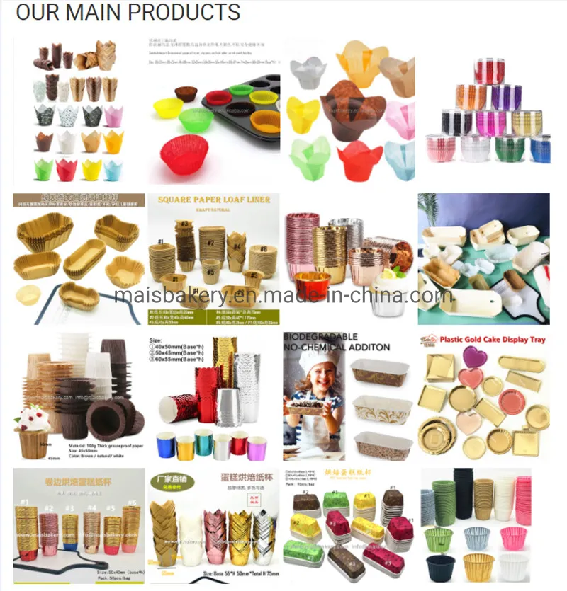 Food Grade Non Stick Multi Color Greaseproof Parchment Paper Cupcake Muffin Liners Lotus Muffin Baking Cups