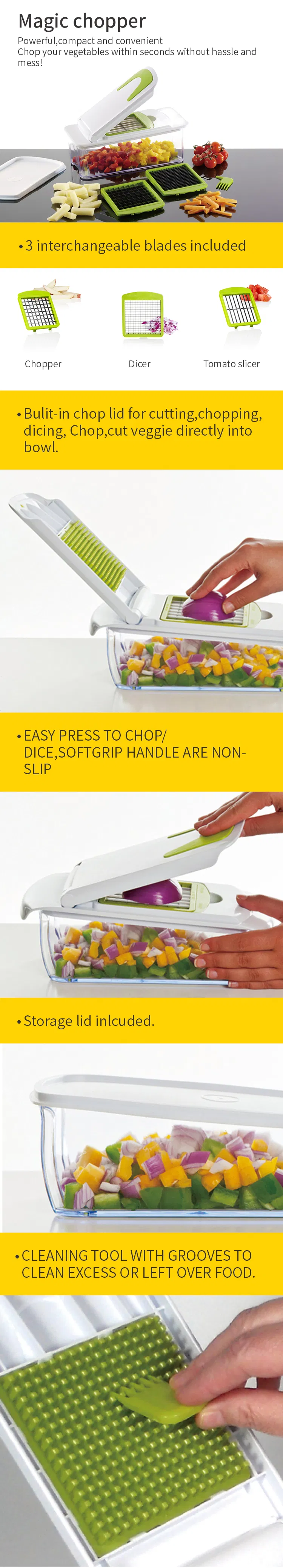 Fullstar 3 in 1 Onion Chopper Veggie Dicer