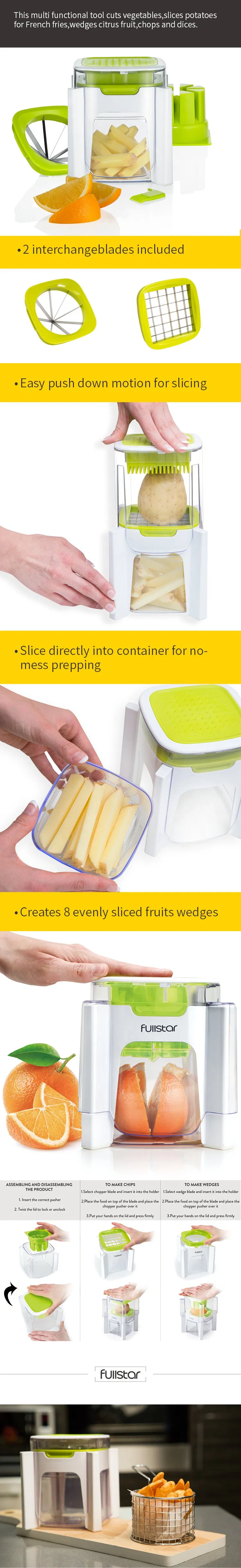 Fullstar Fruit and Vegetable Cutter 2 Blades