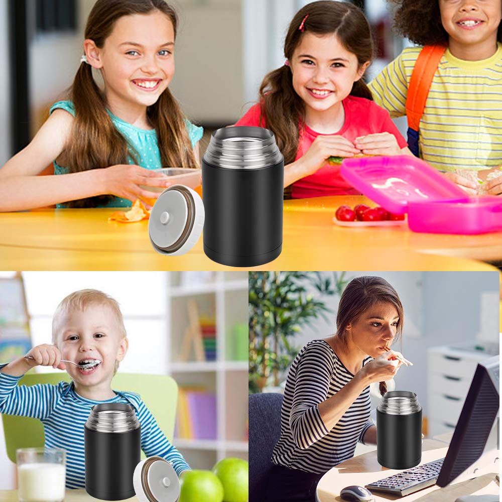 GF003 800ml Insulated Vacuum Bento Stainless Steel Food Container