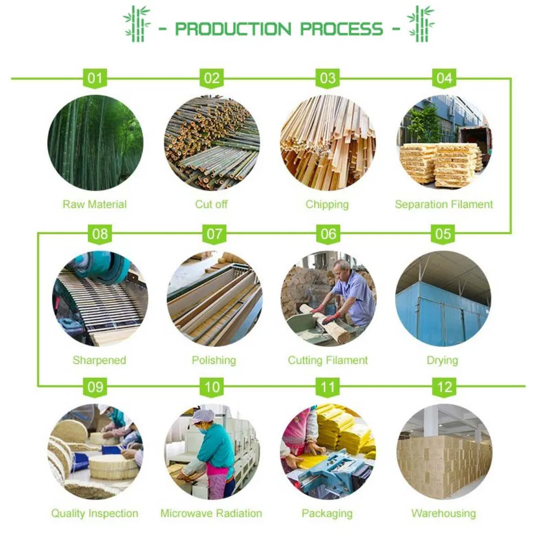 Green Paddle Shape Bamboo Teppo Skewer Natural Color Flag Teppo Sticks Bamboo Skewer with Flag