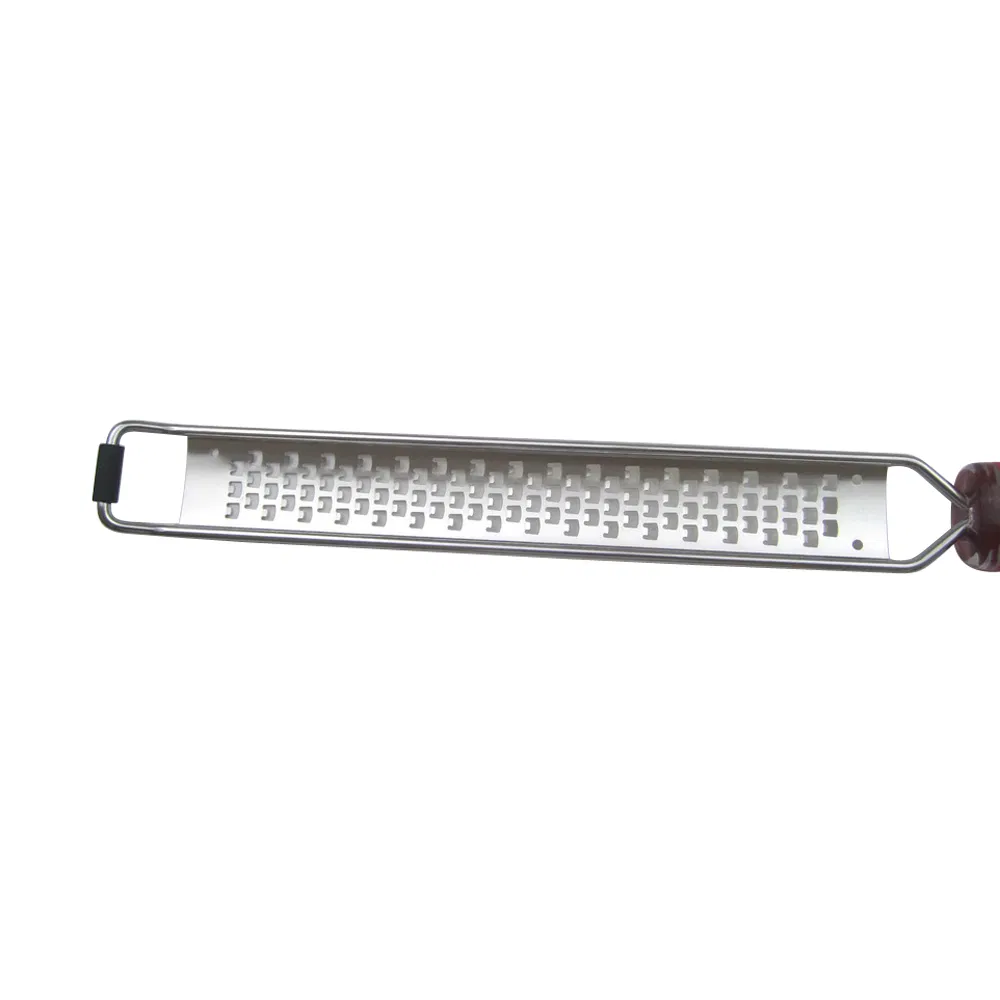 Hand Grater with Stainless Steel Blade Kitchen Cheese Tool Red