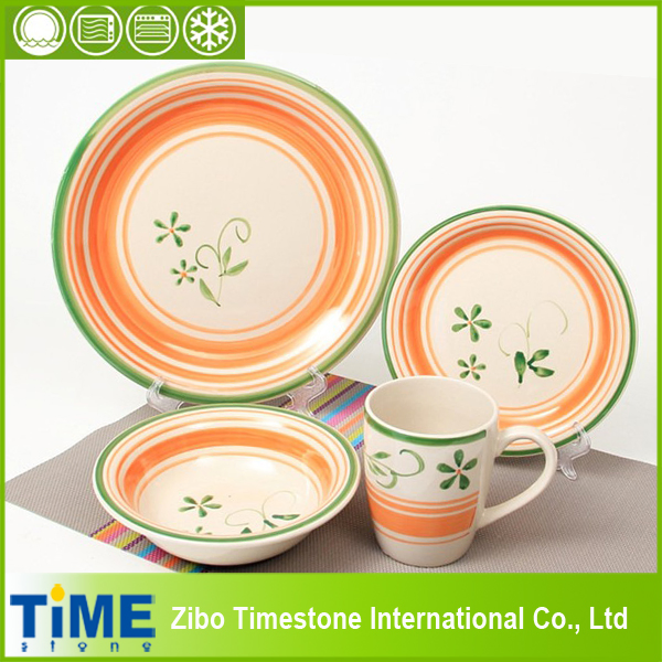 Hand Painted 20PC Ceramic Dinnerware Set (15032102)