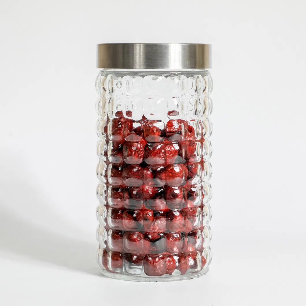 Healthy and Ecological Lead-Free Glass Food Enzyme Sealed Glass Jars for Flour Sugar Cookie Coffee Aliquot Bottle