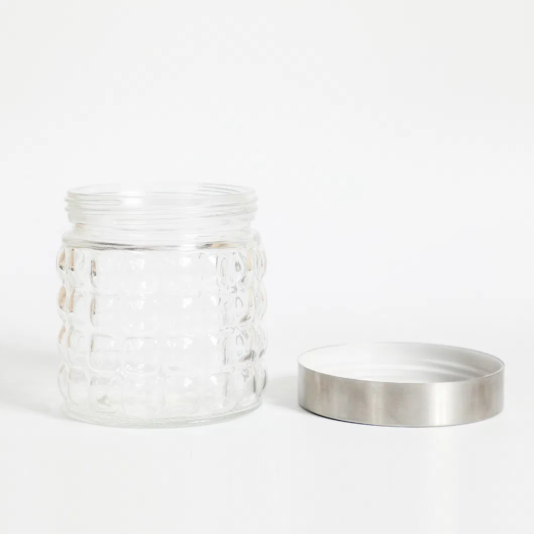 Healthy and Ecological Lead-Free Glass Food Enzyme Sealed Glass Jars for Flour Sugar Cookie Coffee Aliquot Bottle