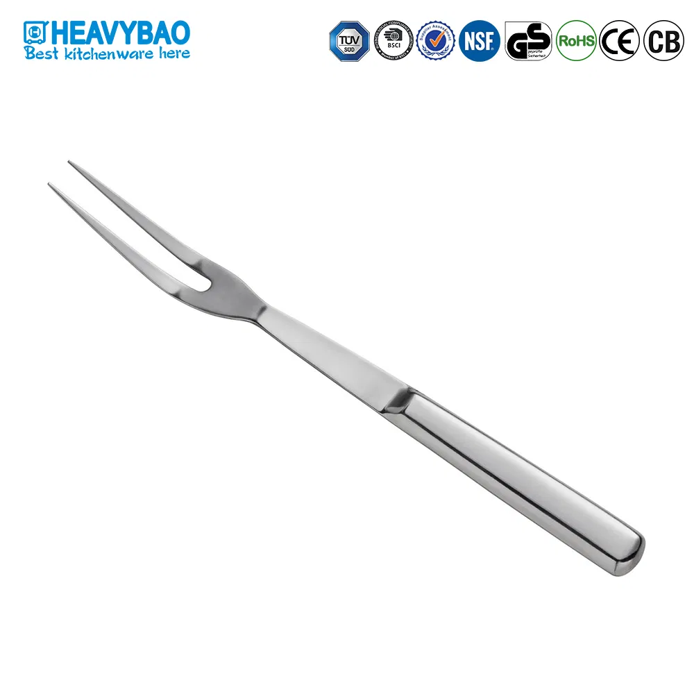 Heavybao Fashionable Kitchen Accessories Cutlery Stainless Steel Fork for Cooking