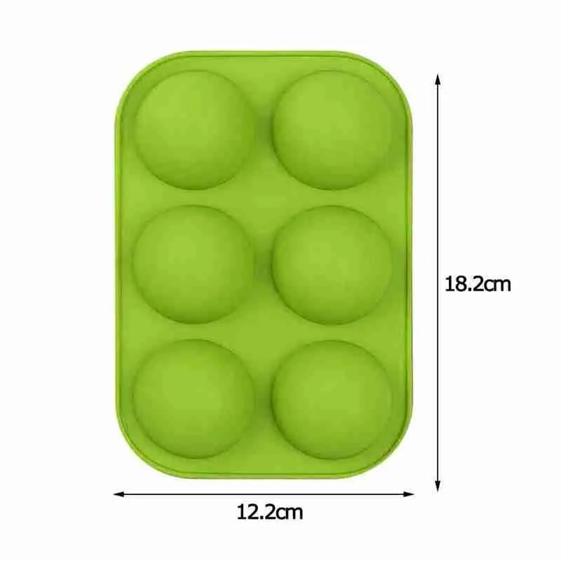 Hemisphere Shape Silicone Chocolate Cake Mousse Dessert Baking Pastry Bakeware