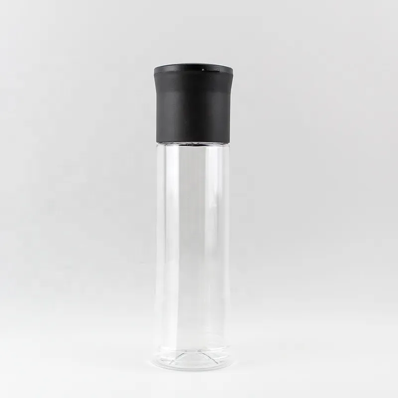 Herb & Spice Tools Spice Bottle 2 in 1 Hand Pepper and Salt Grinder Seasoning Bottle