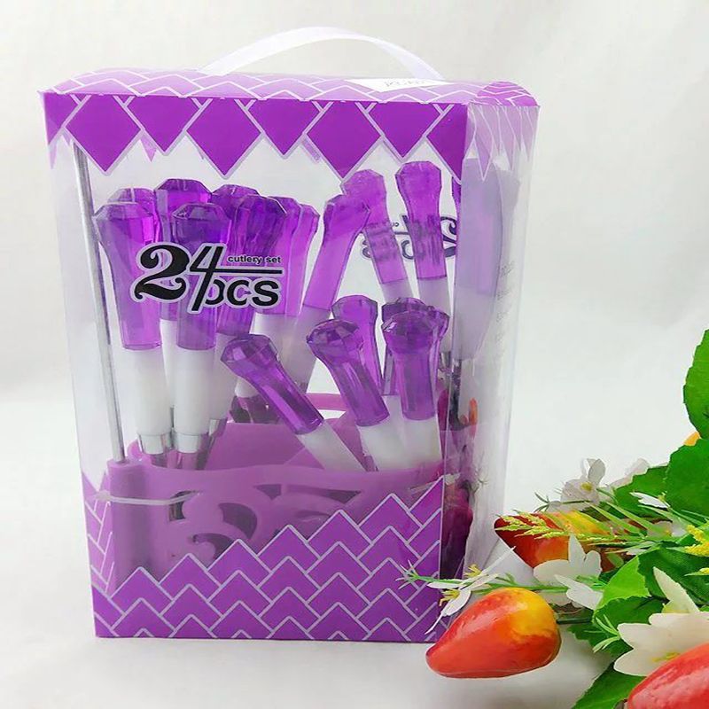 High Performance 24PCS Stainless Steel Cutlery Set-No. CT24-P22