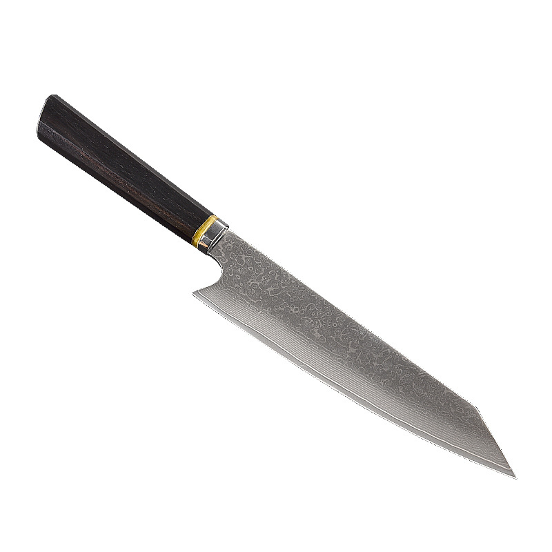 High Quality 67layer Vg10 Damascus Steel Kitchen Chef Knife with Ebony Handle