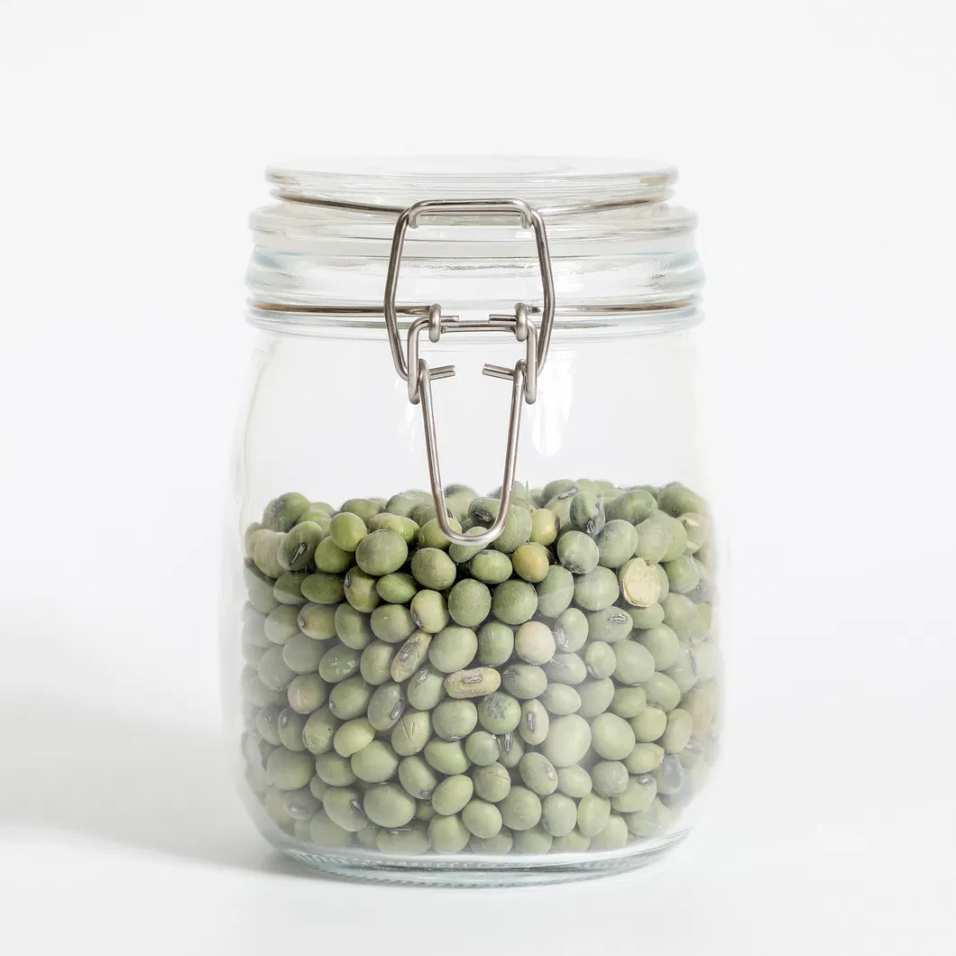 High Quality Ecological Health Lead Free Glass Solid Food Storage Bottle
