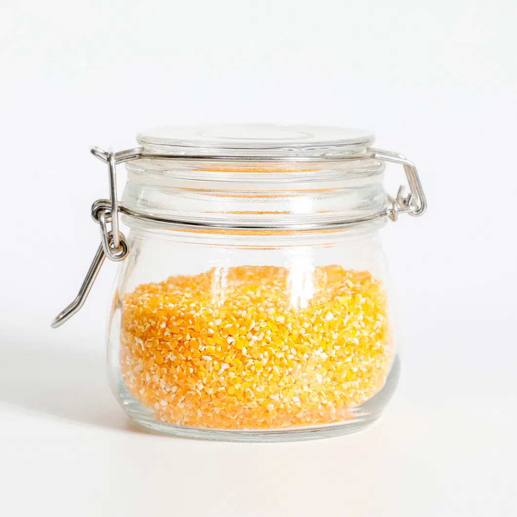 High Quality Ecological Health Lead Free Glass Solid Food Storage Bottle