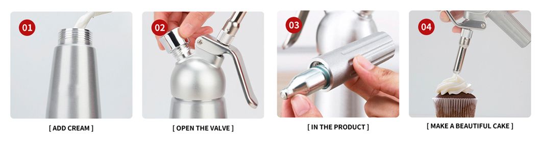 High Quality Food Grade Gas 8g N2o Whipped Cream Charger