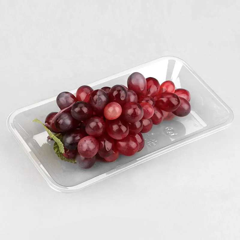 Hot Sale Cheap Vegetable Blister Packaging Disposable Eco-friendly Clear PET Blister Plastic Tray