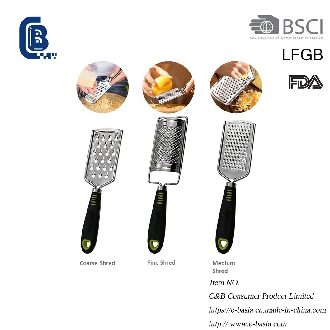 Hot Sale Large Hole Kitchen Gadgets Grater for Parmesan Cheese Ginger Vegetables Lemon Citrus Zester