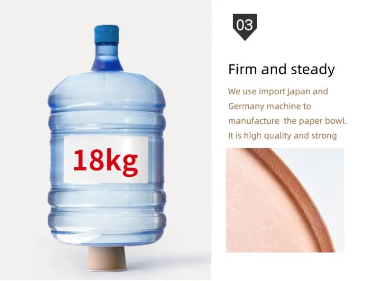 Hot Selling Products 1100ml Disposable Paper Fruit Bowl