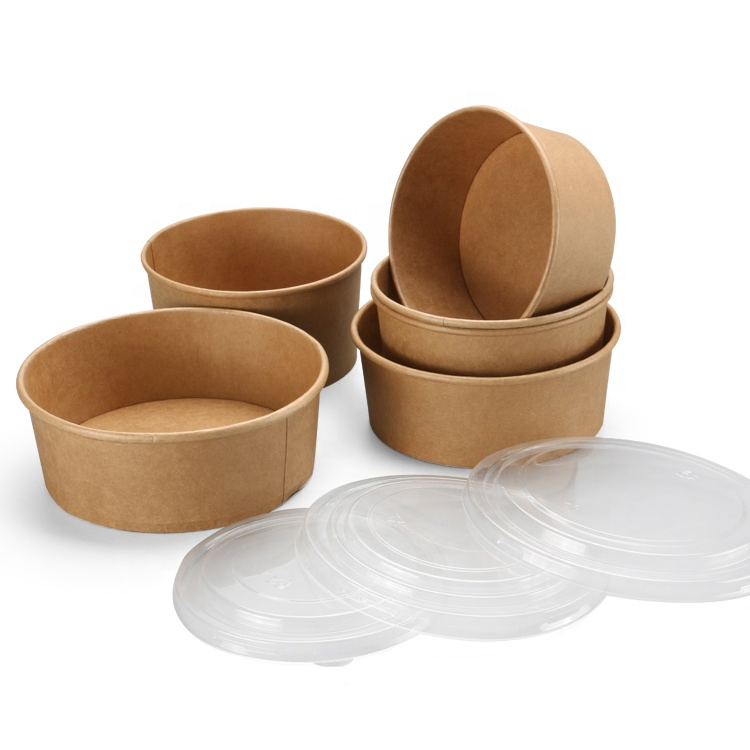 Hot Selling Products 1100ml Disposable Paper Fruit Bowl