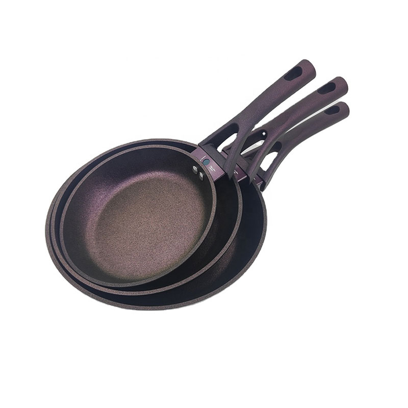 Aluminum Non-stick Fry Pan 3pcs Pan Sets