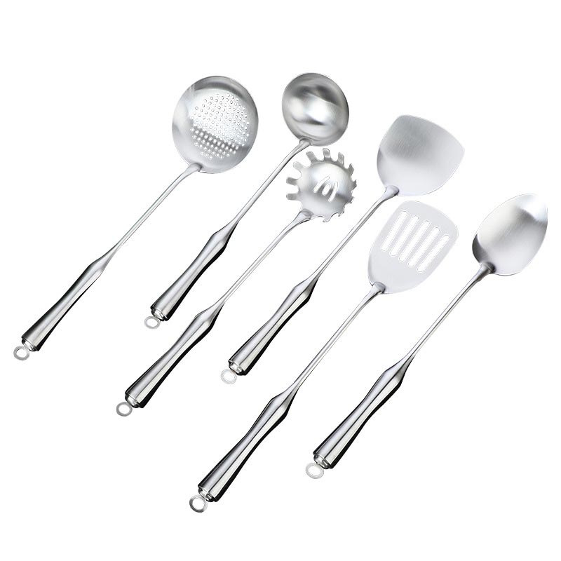 6pcs Modern Stainless Steel Kitchen Utensils