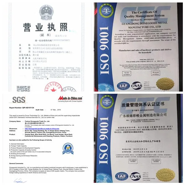 Kitchen Chromed Wire Spices Hanging Rack Spice Organizer Rack to Store Condiments