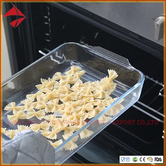 Kitchen Classics Glass Baking Dish Square Tempered Oven Lasagne Square Baking Dish
