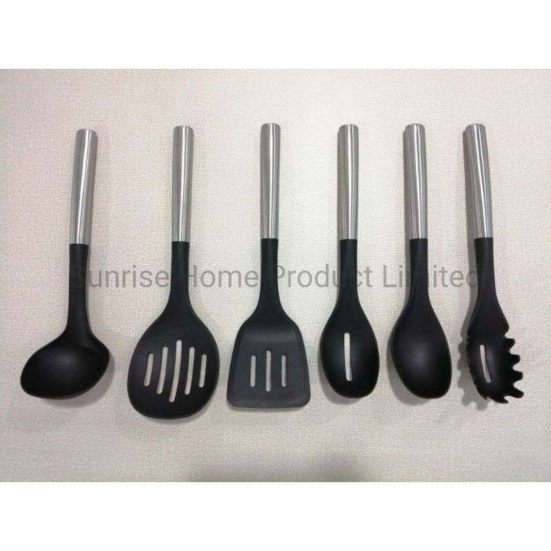 Kitchen Product Kitchen Tools Nylon Slotted Spoon with The Magnetic End (KTN175)