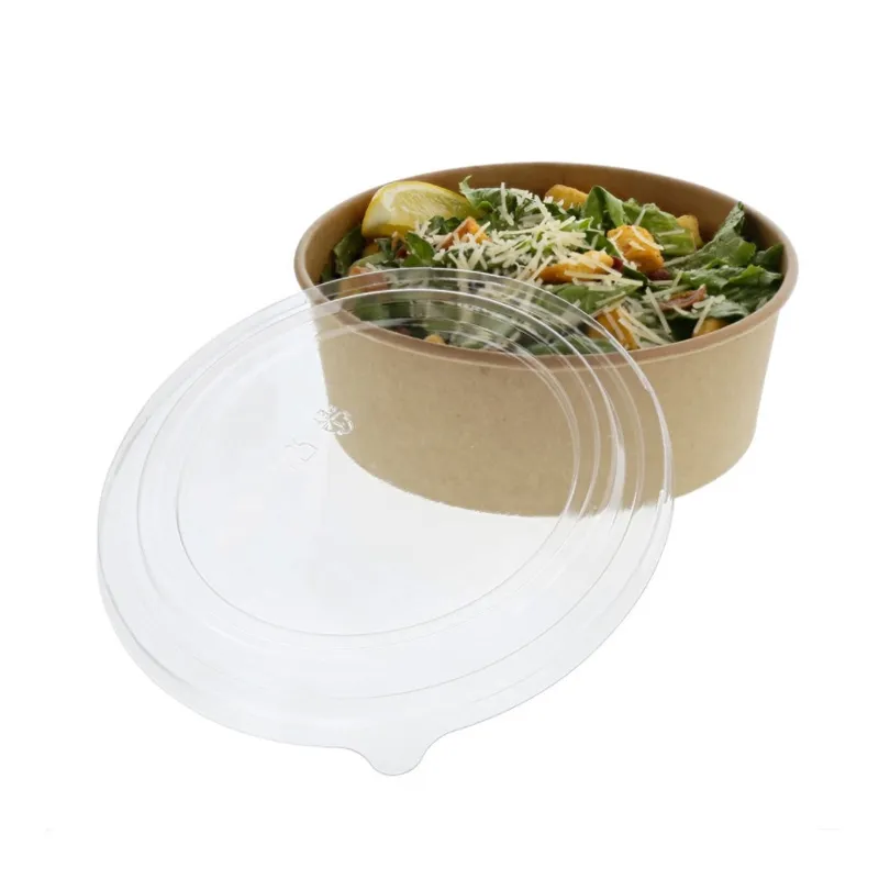 Kraft Paper Salad Bowl Dinner Set 500ml/750ml/1100ml/1300ml