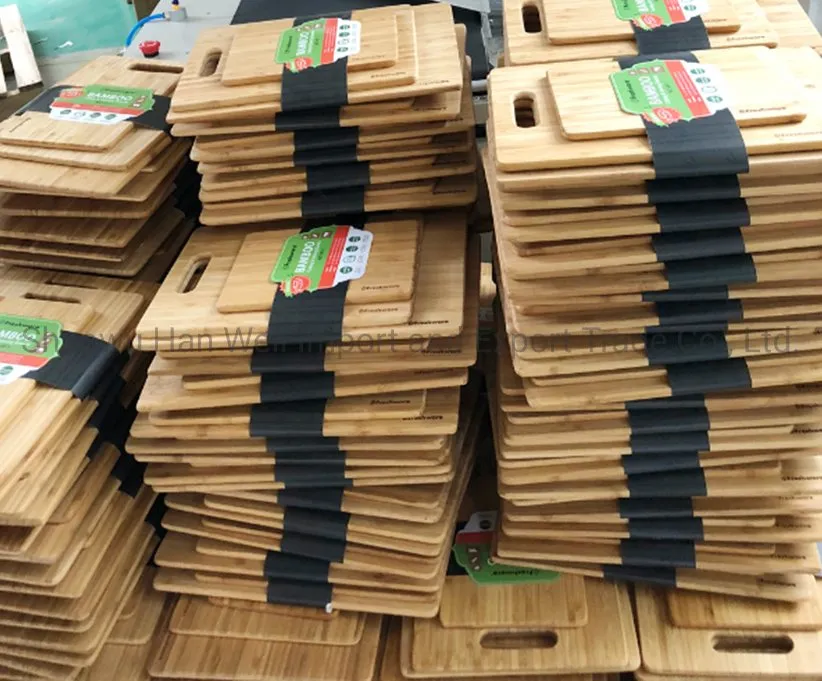 Large Thickening Bamboo Meat Chopping Board with Juice Groove