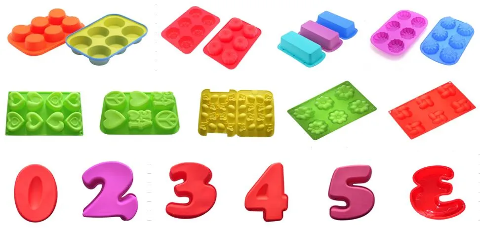 LFGB and FDA Certified Custom Silicone Cake Molds