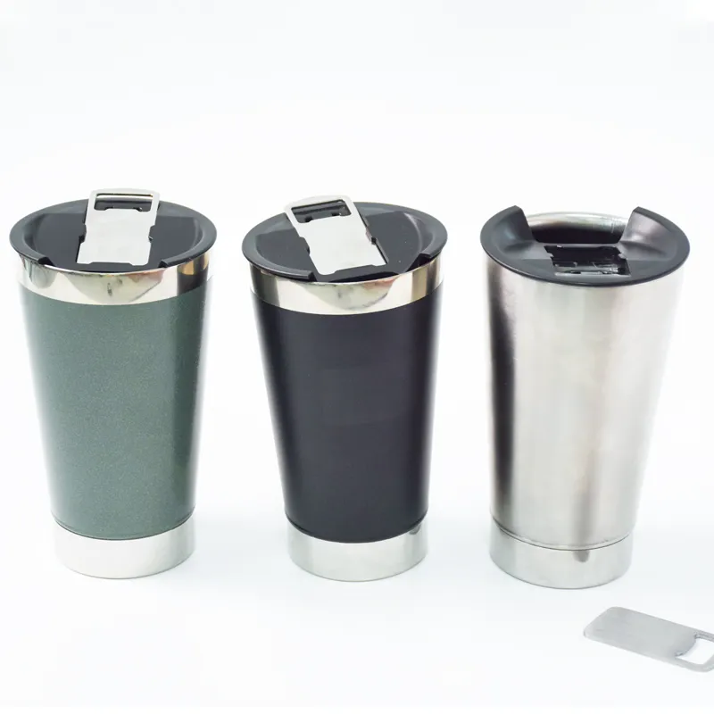 Manufactory Wholesale Custom Colorful Cups 28oz Stainless Classic Stay Chill Beer Pint Beer Cooling Tin Cup Mug