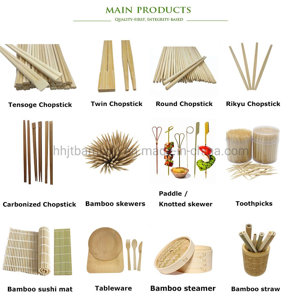 Manufacturer of Customized Natural Round Chopsticks