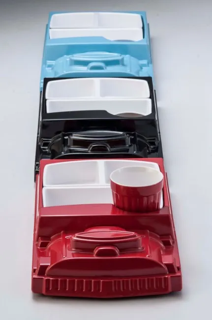 Melamine Kid′s Truck with Cup/Melamine Kid′s Tableware (QQ19900)