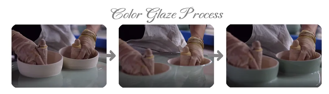 Microwave Safe Ceramic Dinner Set in Reactive Glaze