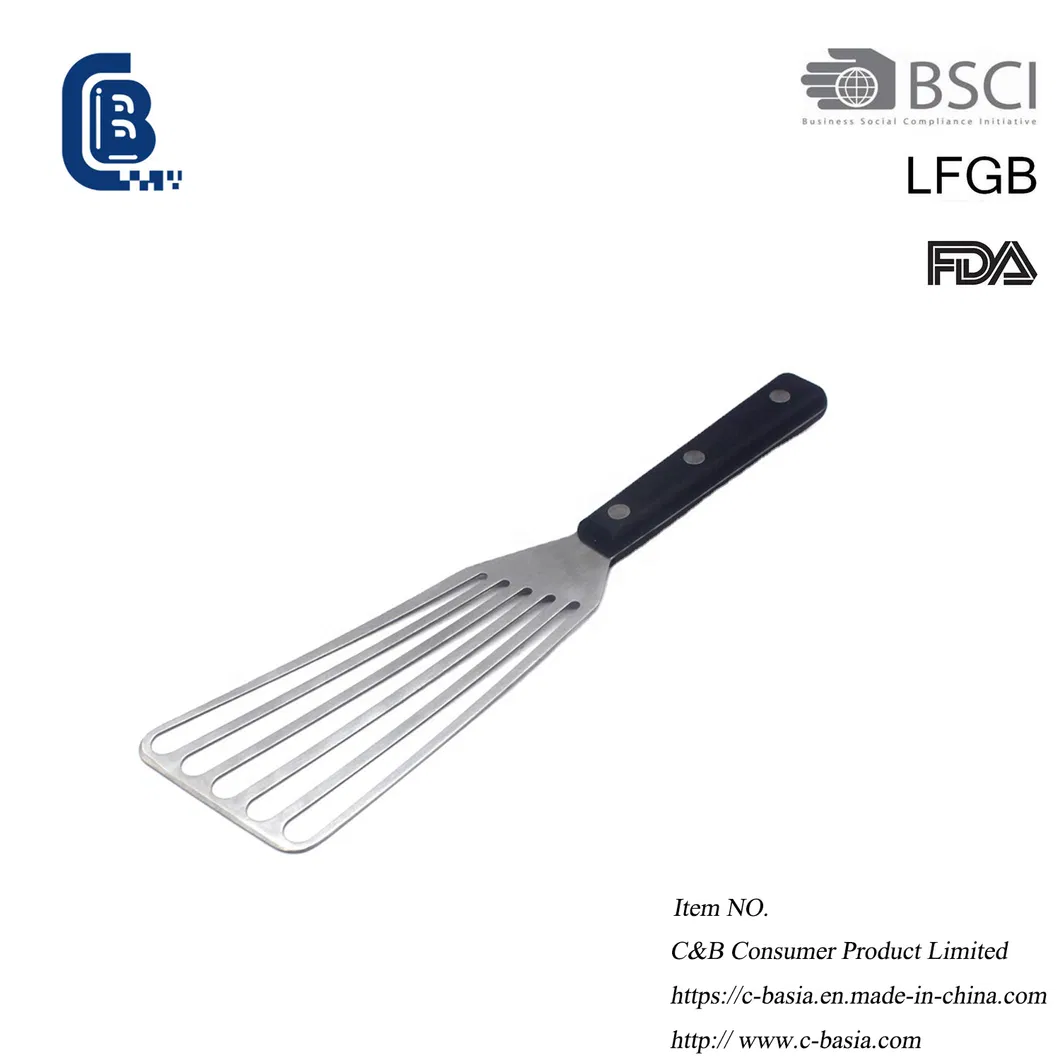 Multi-Purpose Kitchenware Stainless Steel Fish Spatula Turner Butter Steak Flipping Frying
