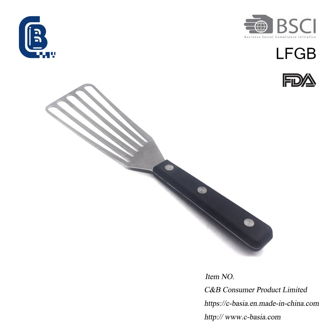 Multi-Purpose Kitchenware Stainless Steel Fish Spatula Turner Butter Steak Flipping Frying