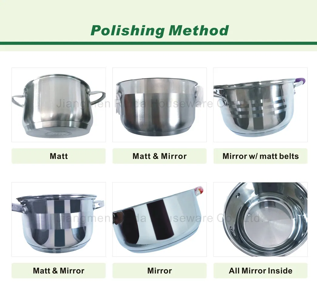 Multifunction Cookware 12PCS Stainless Steel Cooking Pot with Steam Rack and Steamer