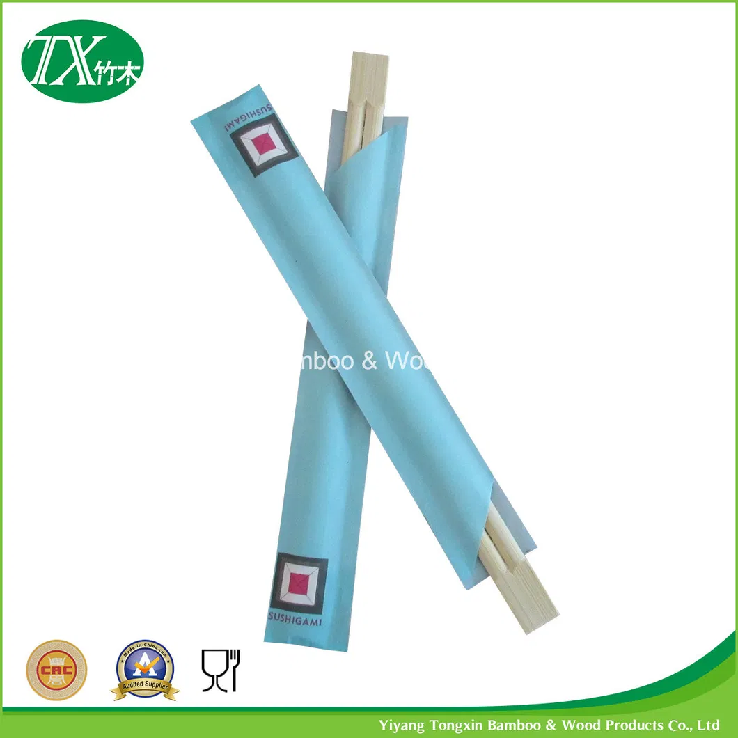 Naturl Twins Disposable Bamboo Chopsticks with Paper Sleeve Cutlery