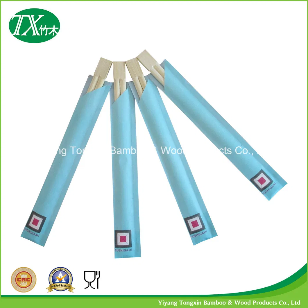 Naturl Twins Disposable Bamboo Chopsticks with Paper Sleeve Cutlery