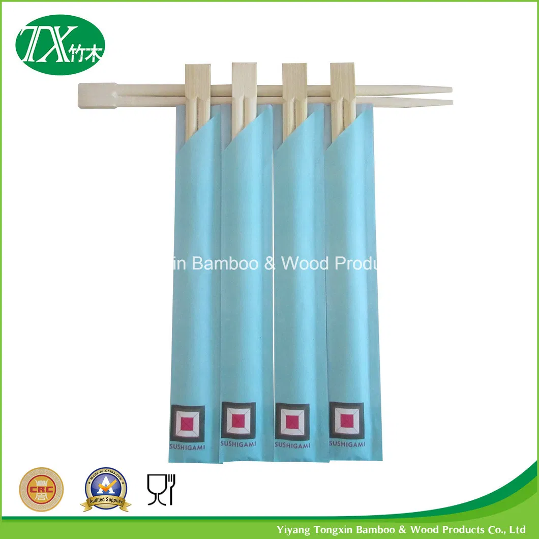 Naturl Twins Disposable Bamboo Chopsticks with Paper Sleeve Cutlery
