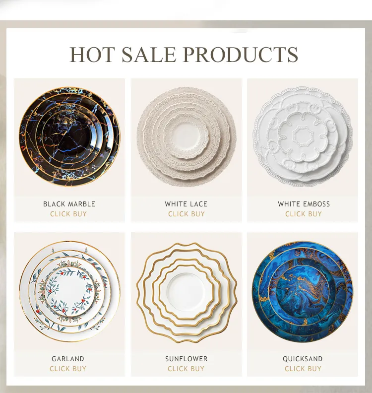 Ohere 13-Inch White Ceramic Charger Sliver Rim Porcelain Charger Plate for Wedding&Party&Festival