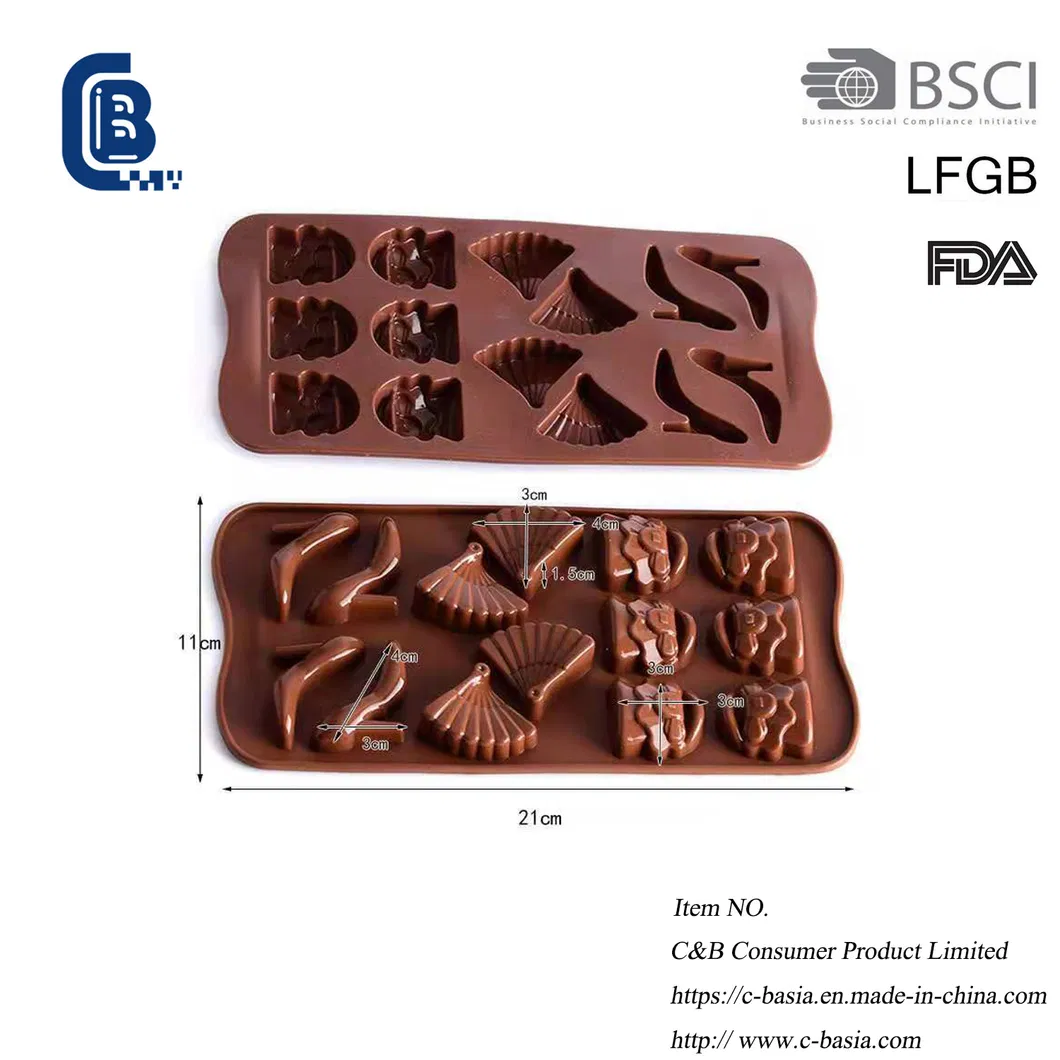 Pig Shape Silicone Chocolate Mold Cake Mold DIY Handmade Pastry Mold Cookie Baking Mould