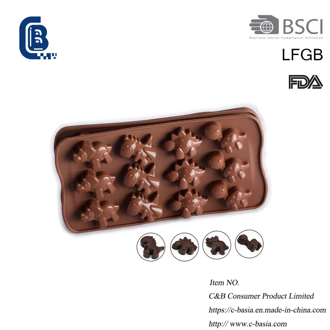 Pig Shape Silicone Chocolate Mold Cake Mold DIY Handmade Pastry Mold Cookie Baking Mould