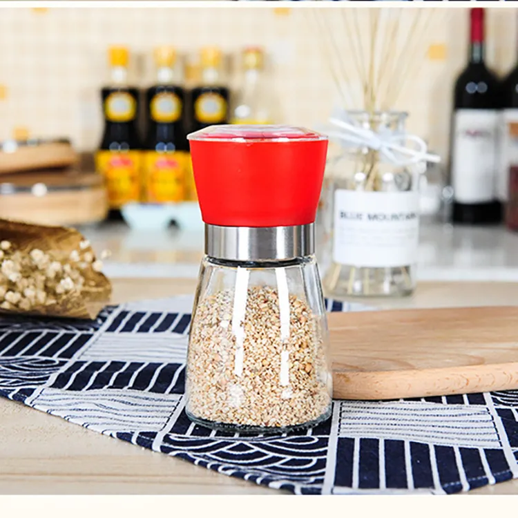 Portable Handy Pepper Mill Salt and Pepper Dispenser