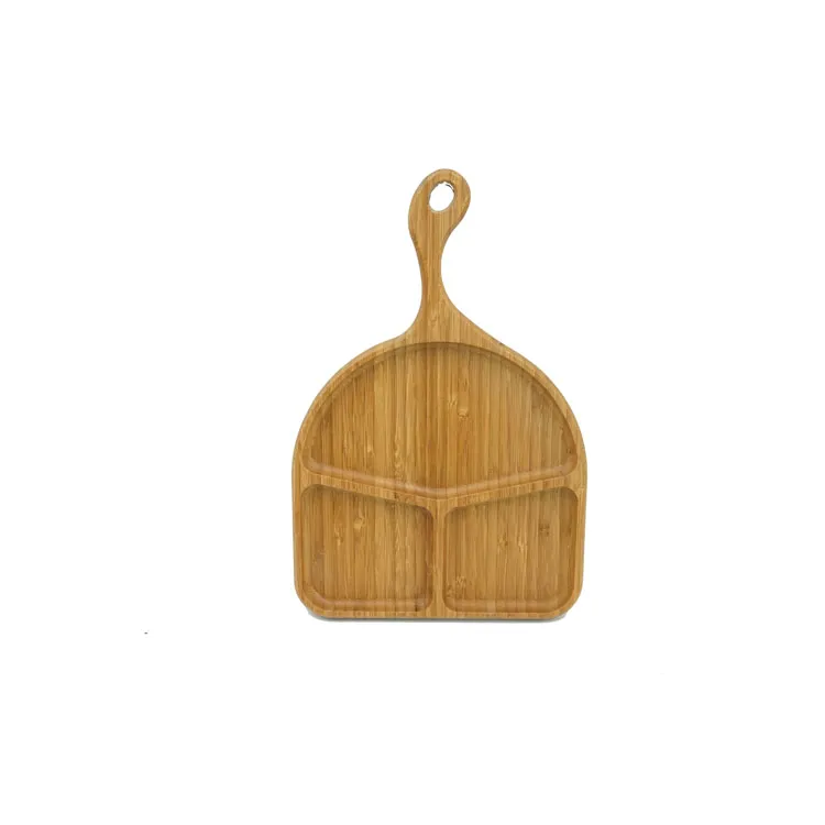 Premium Bamboo Kitchen Serving Tray 100% Handmade Crafted Platter for Parties, Dinners, Holidays