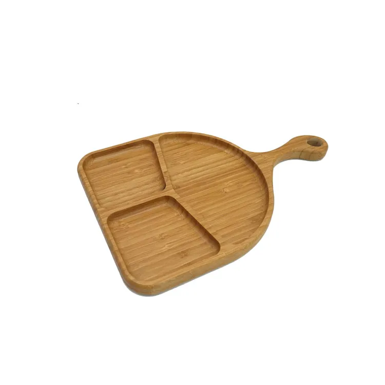 Premium Bamboo Kitchen Serving Tray 100% Handmade Crafted Platter for Parties, Dinners, Holidays