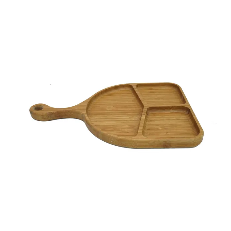 Premium Bamboo Kitchen Serving Tray 100% Handmade Crafted Platter for Parties, Dinners, Holidays