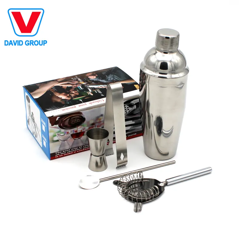 Promotion Premium Cocktail Shaker Bar Wine Tools Set