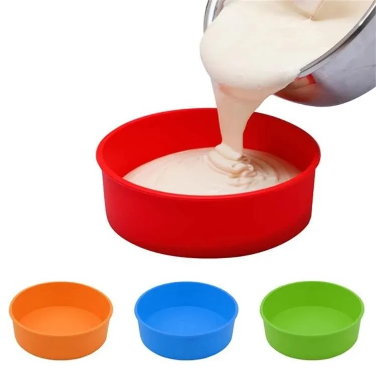 Pumpkin Shape Custom Pop Bakeware Tray Round Silicon Fluted Bundt Cake Mold Silicone Cake Pan