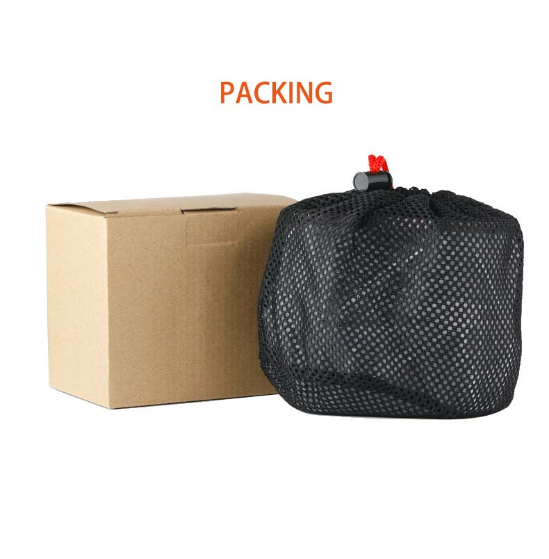 Pure Titanium Army Portable Lunch Box Camping Mess Tin Multifunctional Hanging Pot Cooker